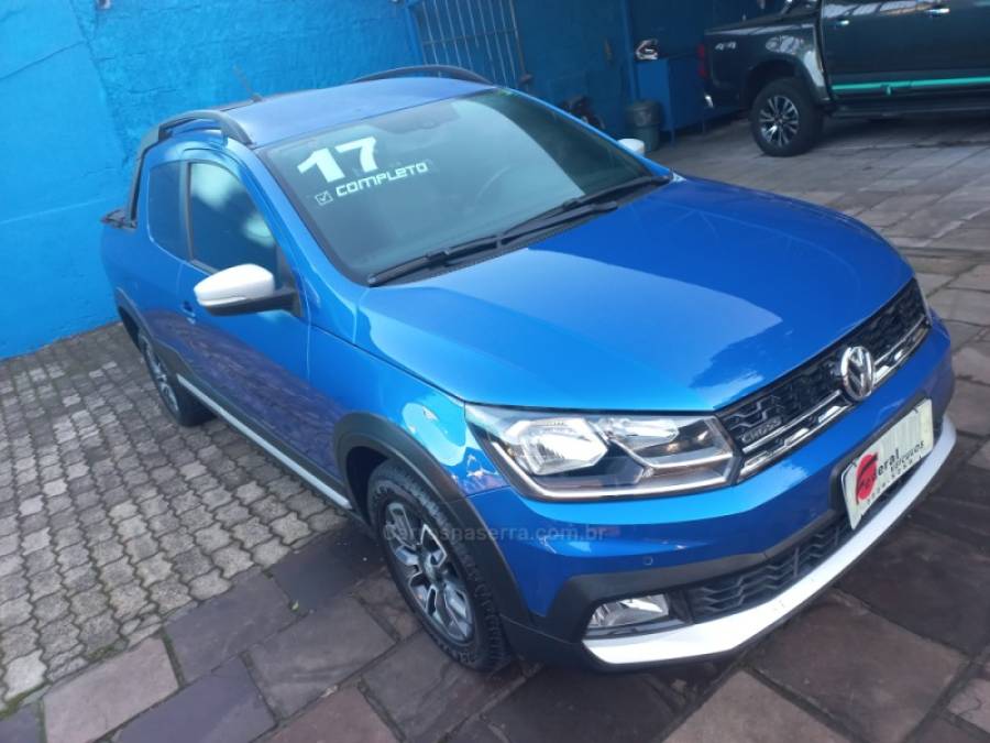 VOLKSWAGEN - SAVEIRO - 2017/2017 - Azul - R$ 77.500,00