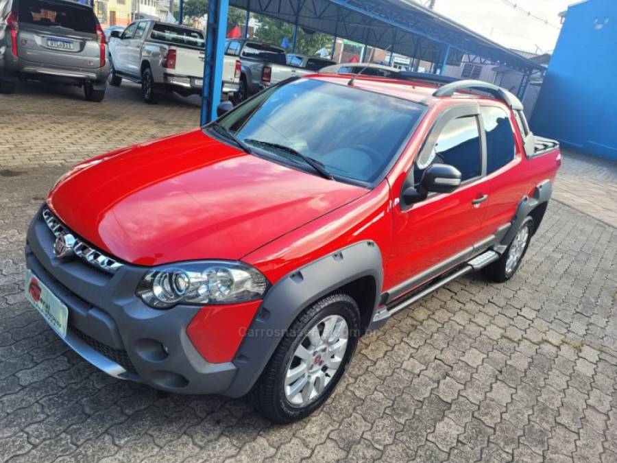 FIAT - STRADA - 2016/2016 - Vermelha - R$ 72.999,00