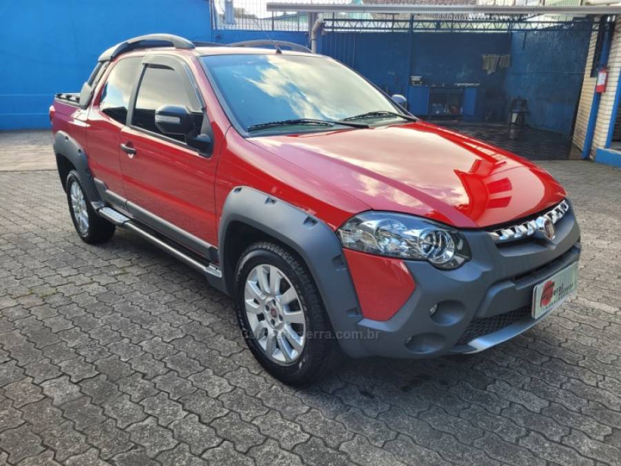 FIAT - STRADA - 2016/2016 - Vermelha - R$ 72.999,00